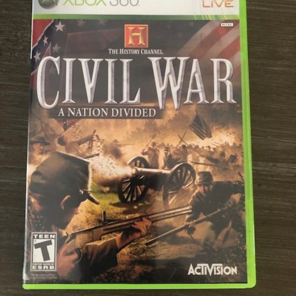 XBOX 360 History Channel Civil War: A Nation Divided